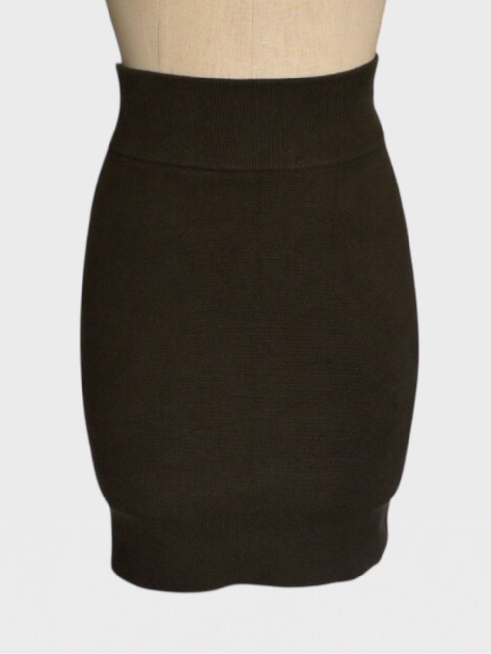 Express Bodycon Stretch Knit Mini Skirt